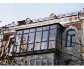 Французский балкон из профиля Рехау Rehau